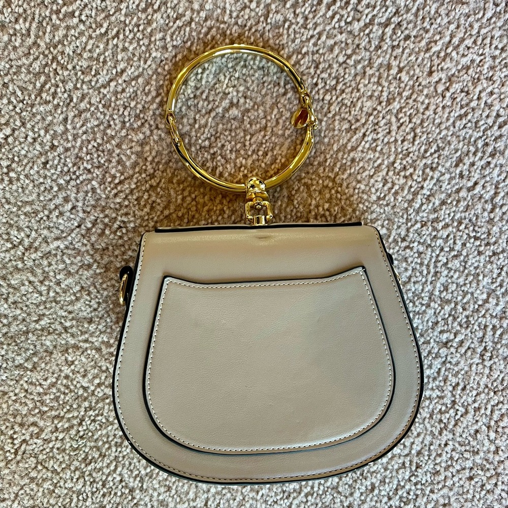 Gold-Handle Bracelet Bag - Picture 3 of 6